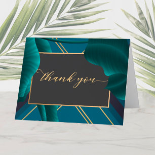 Luxurious Tropical Foliage Thank You