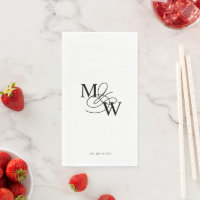 Luxurious Typography Wedding Monogram