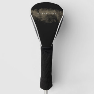 Luxurious Vintage Gold Cloudy Golf Head Cover
