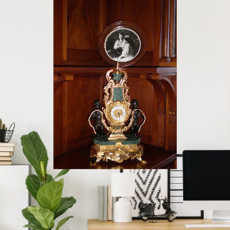 Luxurious watch in the royal room Livadia palace Poster