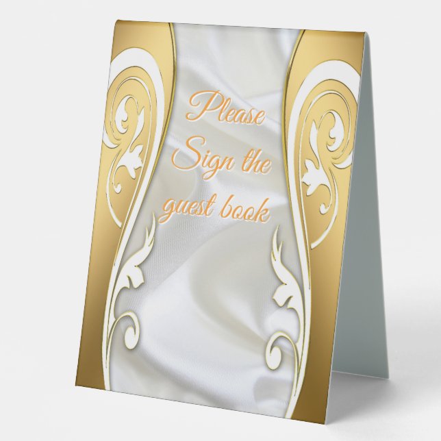 Luxurious, White, Flowing Silk & White Roses. (Front)
