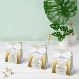 Luxurious, White, Flowing Silk & White Roses. Favour Box