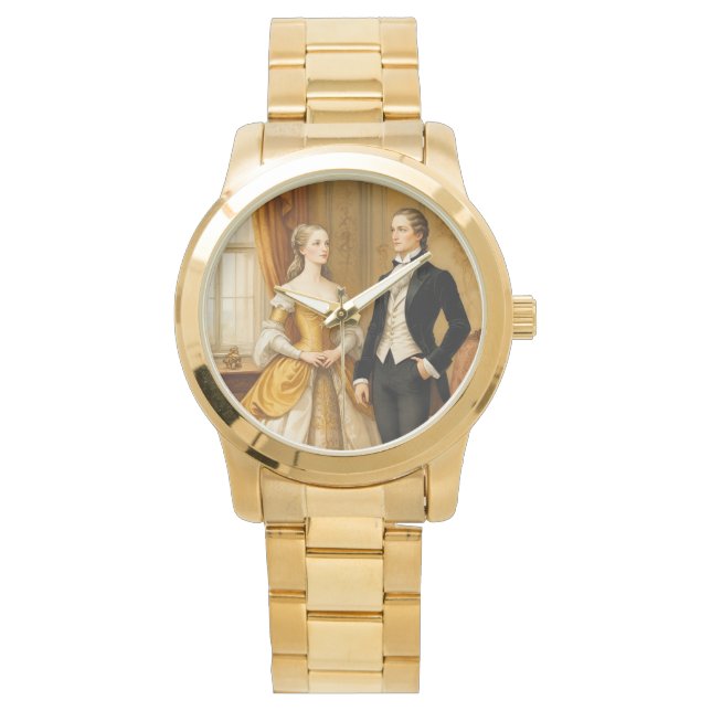 Luxurious women watch, Royal Couple,European Style Watch (Front)