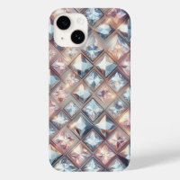 Luxury 3D Crystal Diamond and Rose Gold Shimmering