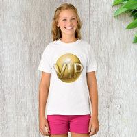 Luxury 3D Gold VIP Emblem