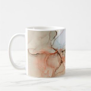 Luxury Abstract: Alcohol Ink Art Coffee Mug