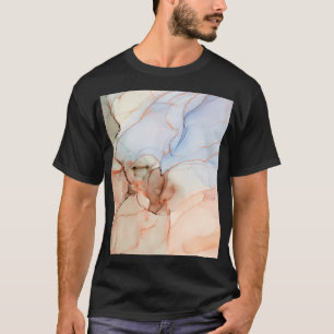 Luxury Abstract: Alcohol Ink Art T-Shirt