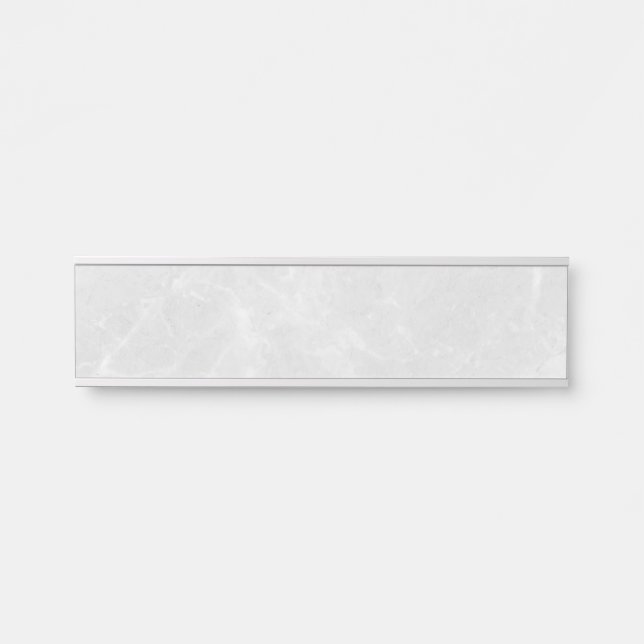 Luxury Abstract Fluid Agate Stone & Crystal Textur Door Sign (Front)