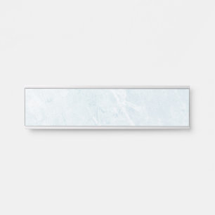 Luxury Abstract Fluid Agate Stone & Crystal Textur Door Sign