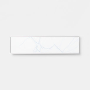 Luxury Abstract Fluid Agate Stone & Crystal Textur Door Sign