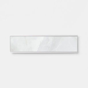 Luxury Abstract Fluid Agate Stone & Crystal Textur Door Sign