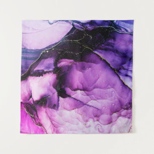 Luxury abstract fluid art painting background alco tapestry