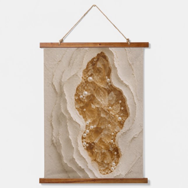 Luxury Abstract Geode Wall Art (Front)