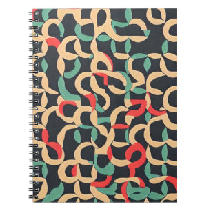 Luxury Abstract Pattern Notebook