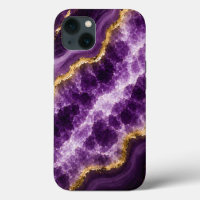 Luxury Amethyst Marble Geode