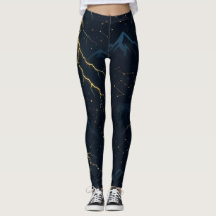 Luxury Ancient Greece Women's Sports & Performance Leggings