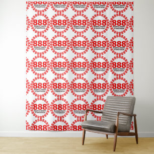 Luxury Angel Number 888 – Prosperity & Luck Tapestry