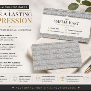 Luxury Art Deco Business Cards