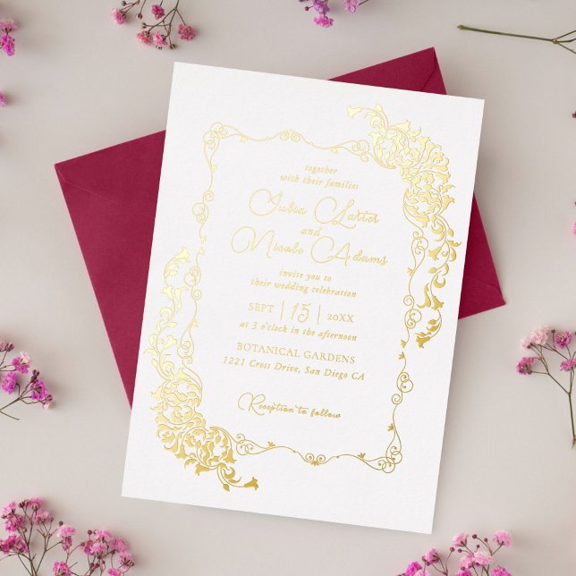 Luxury Artistic Botanical Floral Paisley Wedding (Creator Uploaded)