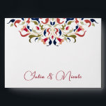Luxury Artistic Botanical Floral Paisley Wedding Envelope<br><div class="desc">Beautiful Invitation to celebrate Special occasions and festivals comes with digital and E-invitation as per your request. We would love to replicate our designs to make multiple products like rsvp cards, labels envelopes, and more. Customisation is available for ready to print on request at info@shamaurcreatif@gmail.com. Look Forward to hearing from...</div>