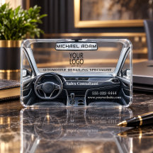Luxury Automotive Interior Clear Acrylic