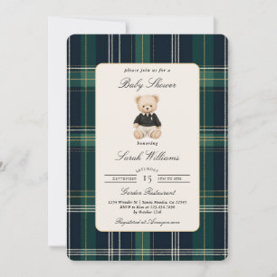 Luxury Baby Boy Shower Boy Invitation