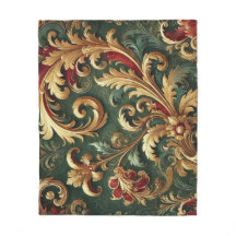 Luxury Baroque Damask Pattern
