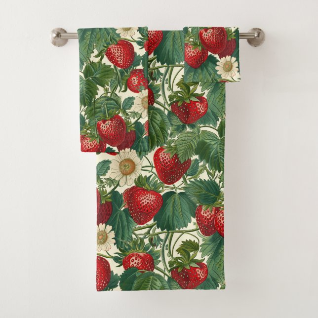 Luxury Bath Towel Set | Pamper Yourself w/ Flowers (Insitu)