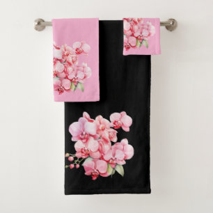 Luxury Bath Towel Set   Pamper Yourself w/ Flowers