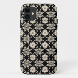 Luxury Black and White Geometric Pattern iPhone 11 Case