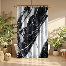 Luxury Black And White Marble