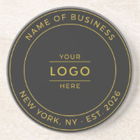 Luxury Black Gold Custom Business Logo Est Year