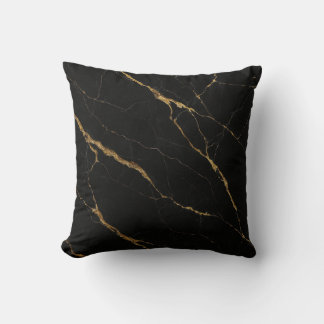 Luxury Black Marble Cushion