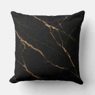 Luxury Black Marble Cushion