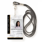 Luxury Black White Gold Marble Professional Notary