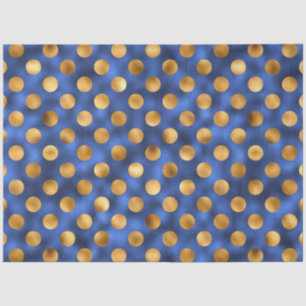 Luxury Blue and Gold Series Design 11 Tissue Paper