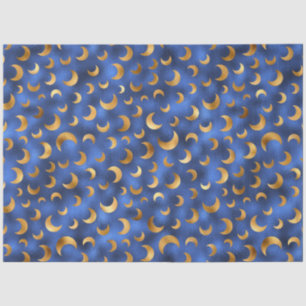 Luxury Blue and Gold Series Design 15 Tissue Paper