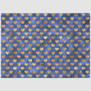 Luxury Blue and Gold Series Design 8 Tissue Paper