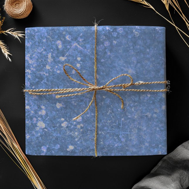 Luxury Blue Glitter Sparkle  Wrapping Paper Sheet (Creator Uploaded)