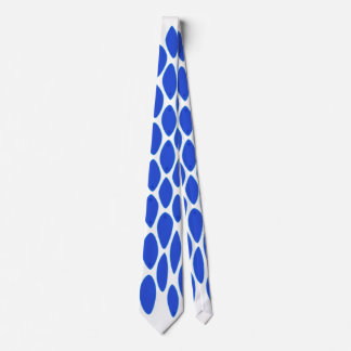 Luxury Blue Python Skin Pattern Tie