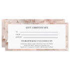 Luxury, Blush-Beige, Flower Gift Certificate