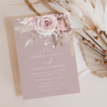 Luxury Blush Floral Premium Wedding Invitation<br><div class="desc">Luxury Blush Floral Premium Wedding Invitation

Available as a Physical Print and a Digital / Electronic Download PDF PNG.

Please see our matching wedding stationary in the collection below. 

Thank you for supporting independant designers</div>