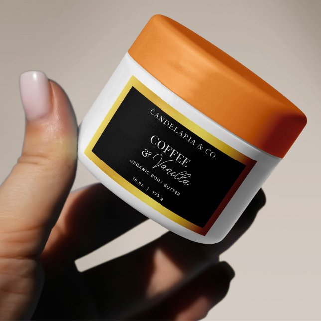Luxury Body Butter Label Sticker Packaging (Creator Uploaded)