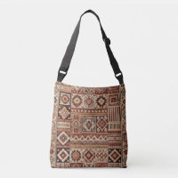 "Luxury Boho Crossbody Bag with Authentic Amazigh 