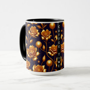 Luxury Boho Gold Rose Modern Collection Mug