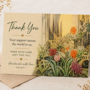 Luxury Botanical Garden Enclosure Cards