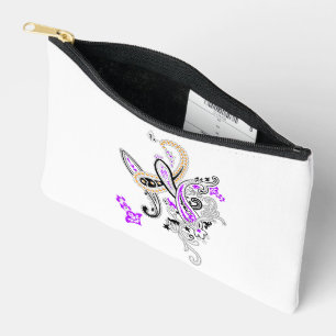 Luxury Botanical Paisley Collection Accessory Pouch
