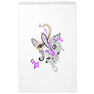 Luxury Botanical Paisley Collection Calendar