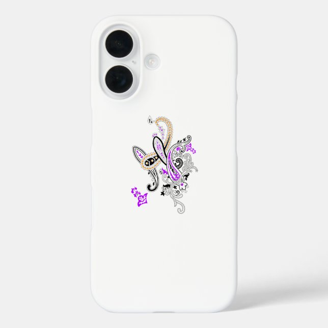 Luxury Botanical Paisley Collection Case-Mate iPhone Case (Back)
