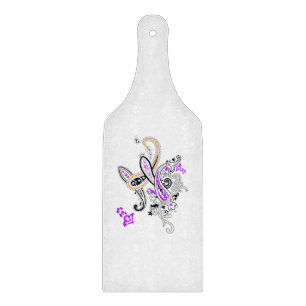 Luxury Botanical Paisley Collection Cutting Board